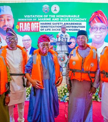 Oyetola CON flagged off the distribution of 42000 life jackets